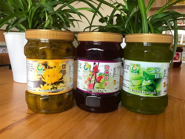 菊花花茶、洛神花花茶、蘆薈花茶